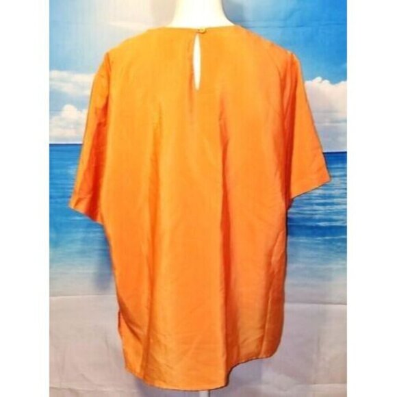 Set Lot of 3 Woman's TUNIC Tops ASSORTED SOLID COLORS T shirts size MEDIUMS - Picture 6 of 11